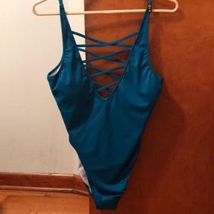 One piece bathing suit